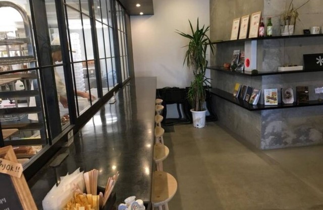 Plan with cafe morning set at fullscale bakery /Shiwa-gun Iwate