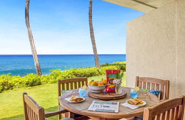 Poipu Shores 102A Shorebreak Lanai, Ground Floor Unit, w/AC