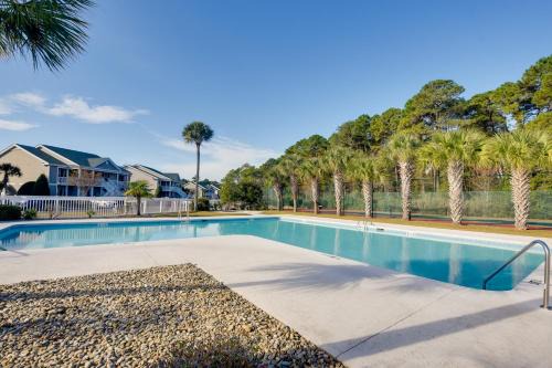Pond Views and Community Perks Sunset Beach Condo!