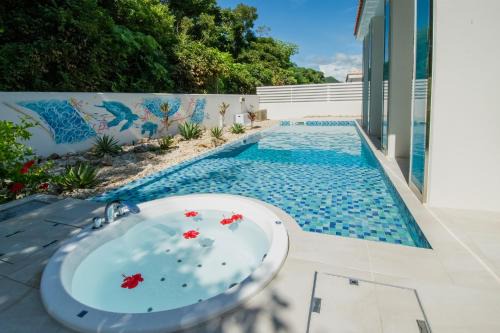 pool villa Sanrriott Okinawa Motobu