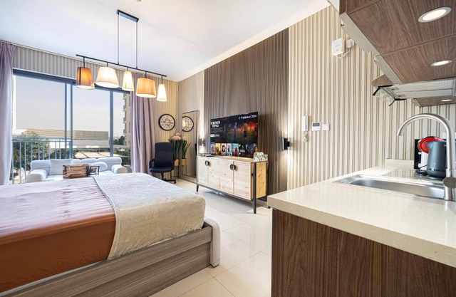 Poolview Studio شقة at Al Zahia - Sunset Escape