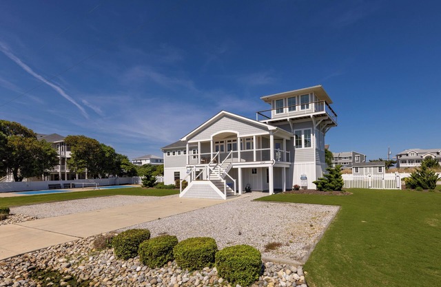 Poseidon's Perch - 6 bedroom, Game Rm., Private Pool, Pickle Ball