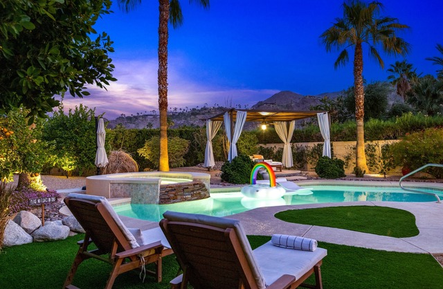 Posh Araby eden with saltwater pool & backyard bar - 4 miles to downtown