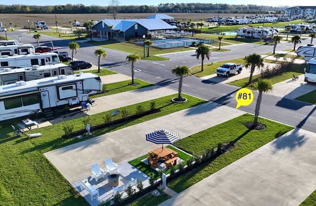 Premium RV Site ⛱️ Resort Amenities 👙Heated Pool🎢 Near OWA & Beaches 🐚🏝️🌊!