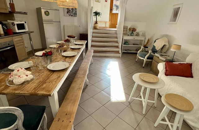 Pretty stone village house in the heart of a hamlet on the heights of the Bugey