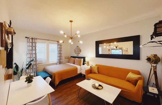 Prime Location Room | Queen Bed + Sofa Bed | Free Beach Chairs & More