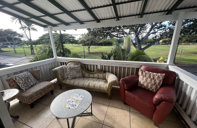 Private 2 Bedroom unit with beautiful Balcony, Walking distance to beach.