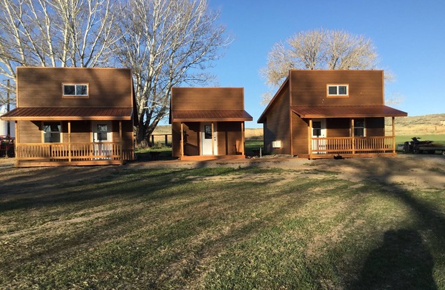 Private and quiet setting at the foot of the Big Horn Mountains