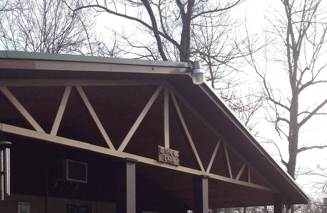 Private Cabin at the end of the lane.