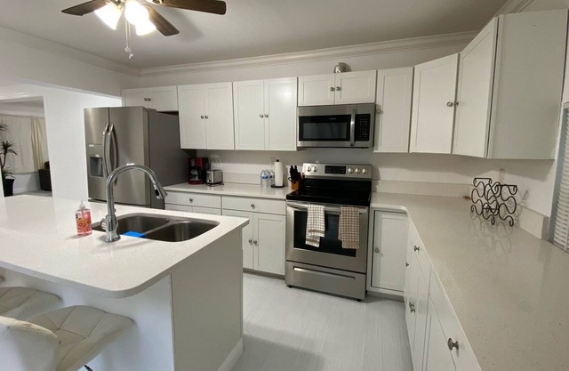 Private home with large grass yard