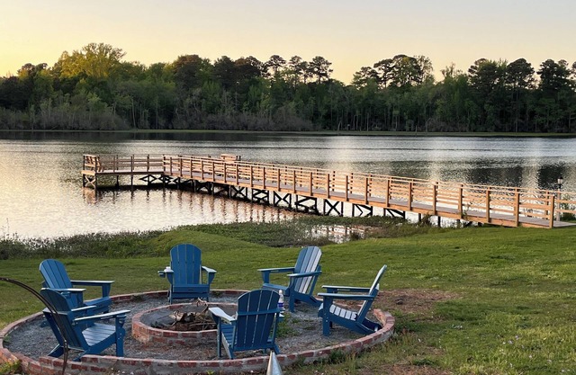 Private Oasis w/Pool, Kayaks, Dock, and Stocked Bass Waiting to be Caught!
