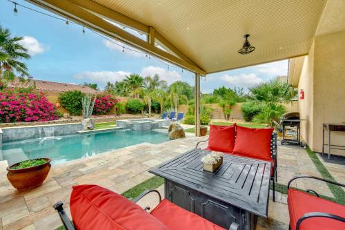 Private Pool and Patio Desert Hot Springs Retreat