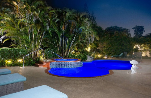 Private Pool w/Hot Tub! Family Friendly Subtropical Retreat w/Huge Yard