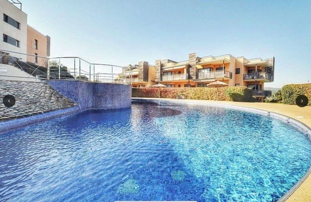 Private property in front of Boadella beach