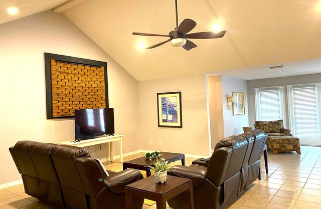 Private spacious home on 5 acres just minutes from the beaches and theme parks!