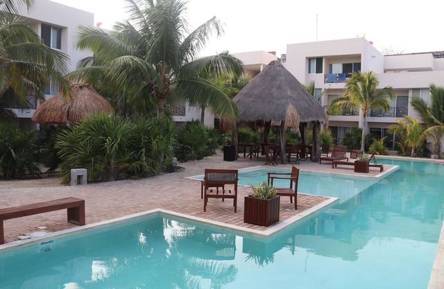 Progreso, Yucatan beach condo Playa Chaca ground floor