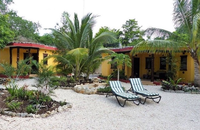 Property with Two Casitas Near Beach, Village in Mexico