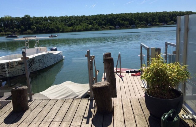 Pure relaxation at the Hainer See near Leipzig