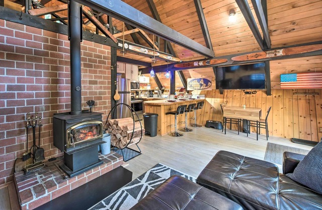 Quiet A-Frame Retreat w/Hot Tub: Hike, Fish & Ski