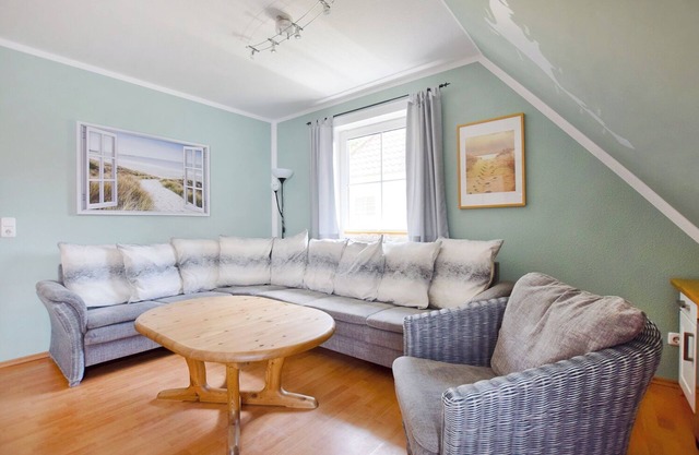 Quiet and centrally located apartment, 4P + K, washing machine, balcony, WLAN, parking lot