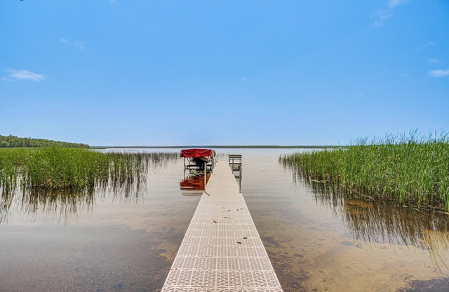 Quiet Lakefront Grand Rapids Cabin on 5 Acres