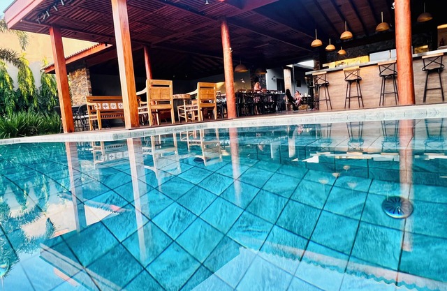 Quinta das Palmeiras Corner, House with Heated Pool - Olímpia-SP