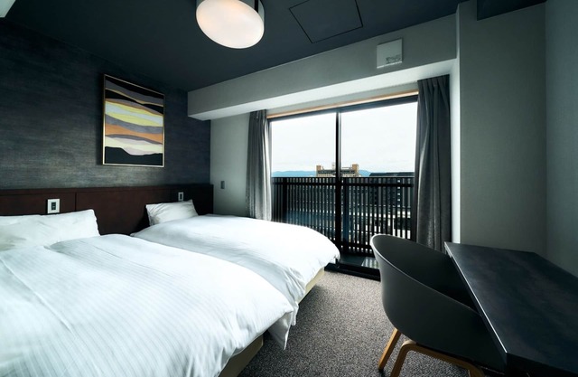 Rakuten STAY KyotoStation Twin Room with Projector/Kyoto Kyōto