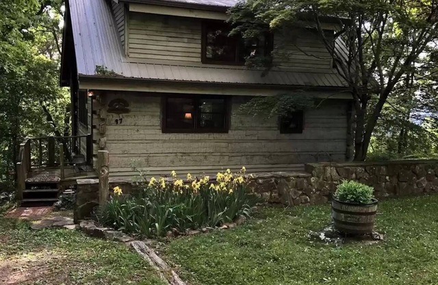 Red Bird Roost - Cozy log cabin on the Brow steps to downtown and Brow Park