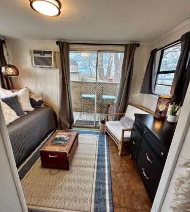 Red River Bayou Boat With River View