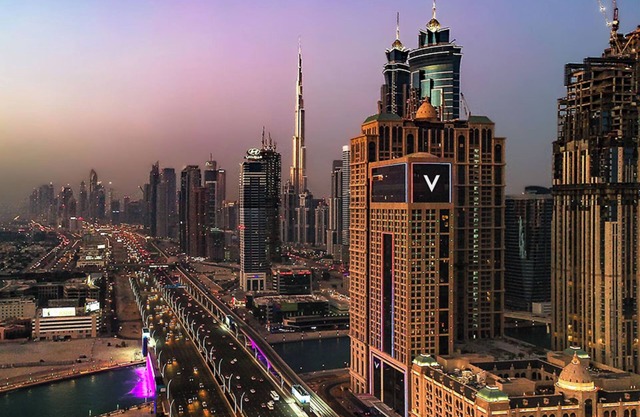 Regal Heights 1-bedroom Penthouse in Business Bay, Dubai. Pet-Friendly!