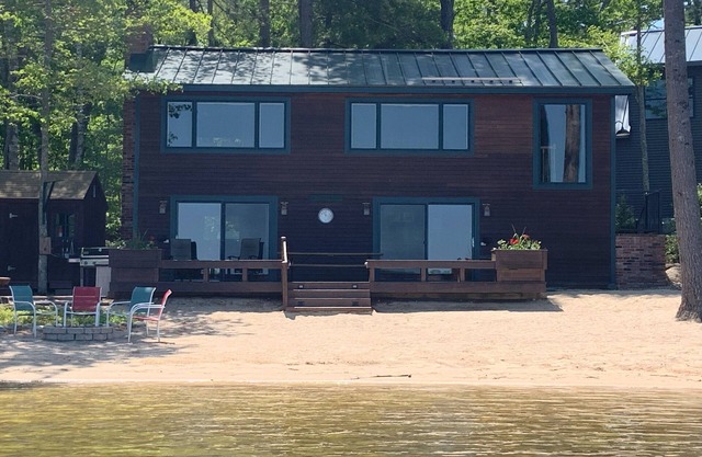 Relax at Pine River Pond, enjoy staying at our spacious 4 bedroom beach retreat.