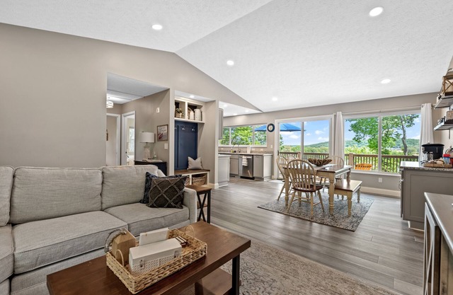 Relax with a view of the lake