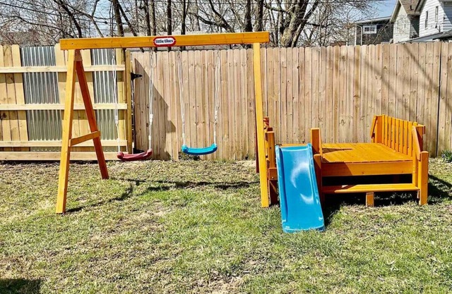 Relax with the whole family at this peaceful place to stay.