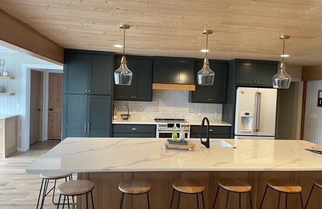 Remodeled home on Long Lake, & snowmobile trail, great for multiple family’s