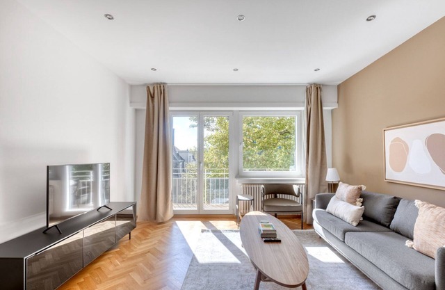 Renovated Belair 2BR w/Balcony & Elevator, nr Bus Station, by Blueground