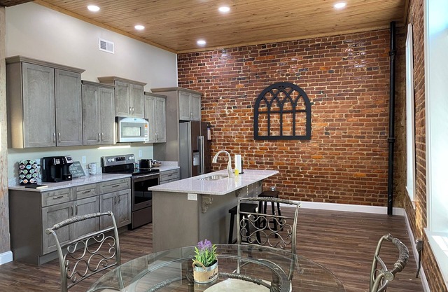 Repurposed space upstairs on LaFayette Square