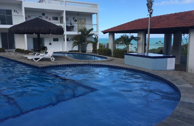 Residencial Granito e Jasmim Flat em Jacumã vista para o Mar