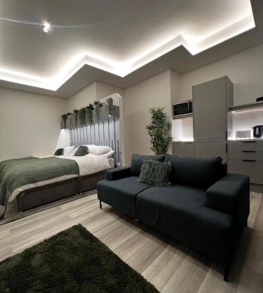 ResiLets - Mood Studio 4 - Town centre studio room with en-suite
