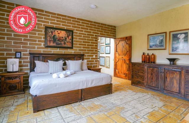 Revitalization room with private terrace and pool