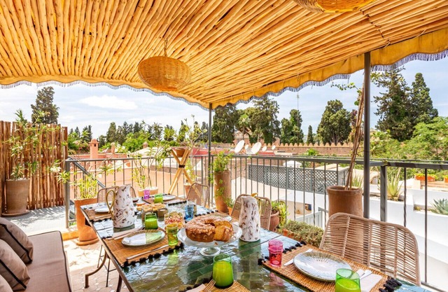 Riad Belvi - Breakfast - 10mn Jemaa El Fnaa-Pool
