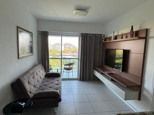 RioStay Apart com varanda em frente Riocentro Farmasi Arena Parque Olímpico Globo Projac