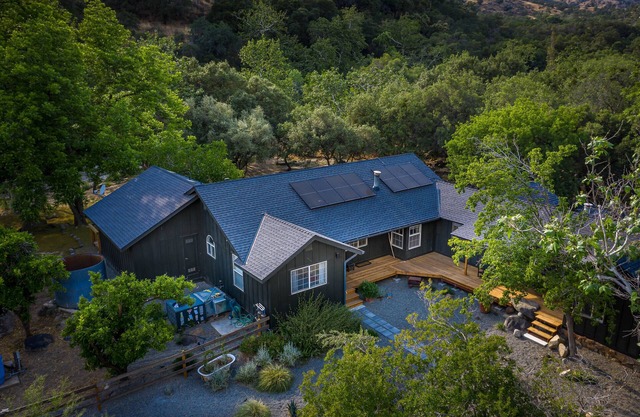 River Front at the River Raven House