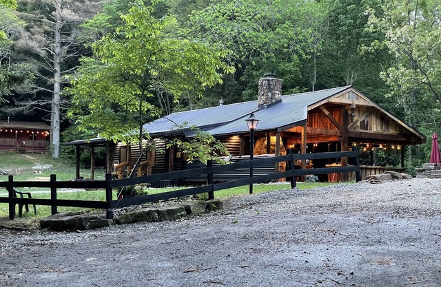 Rock House Cabins in Hocking Hills, OH. Located beside Rock House State Park.