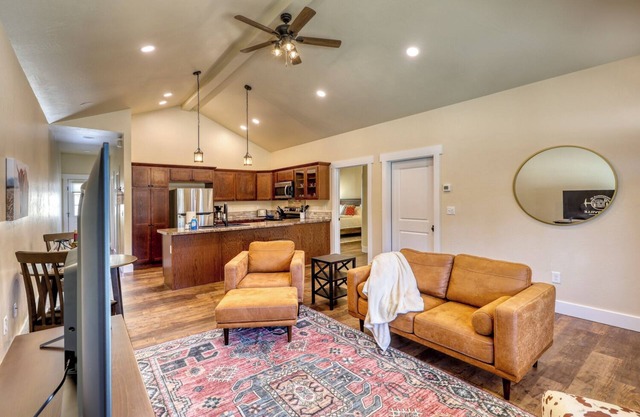 Rockerville Gold Town Lodging #11-This one-bedroom condo is your perfect home base for adventure and relaxation. Just minutes from Mount Rushmore, Crazy Horse Memorial, Custer State Park, Sturgis, and the Badlands.