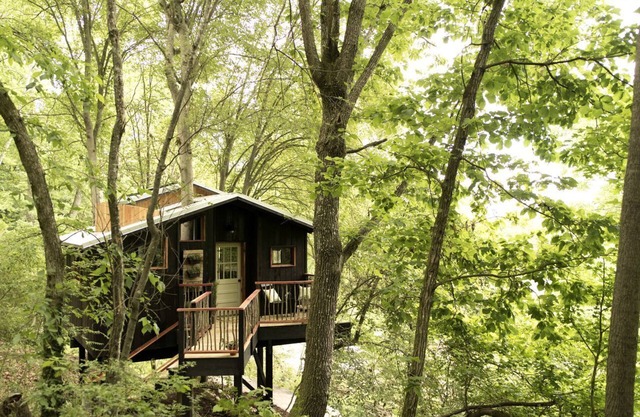 Romantic Tree House near Chattanooga in the North Georgia Woodlands