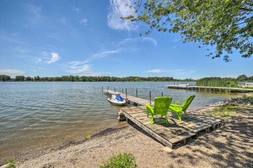 Rome City Waterfront Oasis with Beach and Dock!