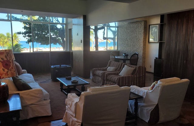 Rudder standing in the sand