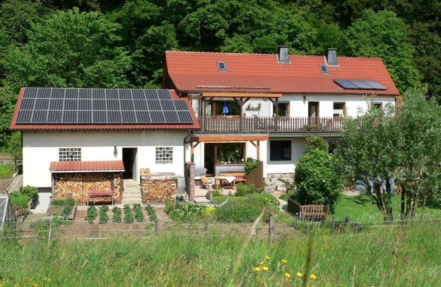 Ruhiges Ferienhaus mit Terrasse