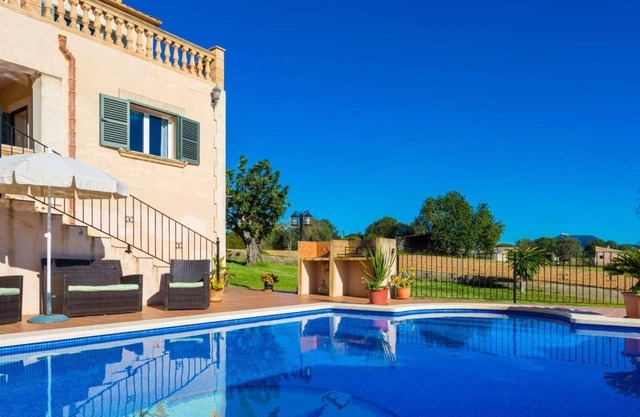 Rustic, two-storey Mallorca-style finca with pool