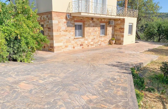 Rustic Greek Home with ocean view.
